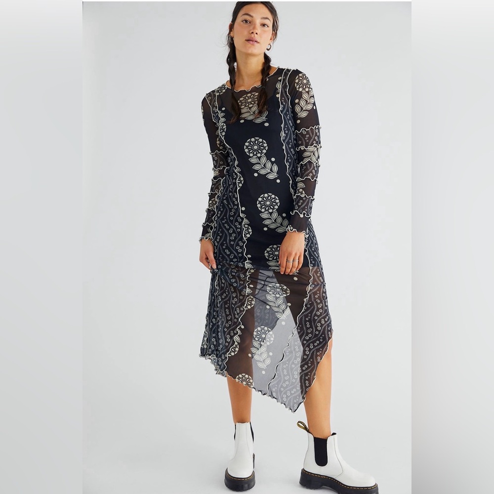 Anna Sui Posies and Flowers Dress